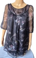 Riccovero tunika,sukienka silk jedwab M