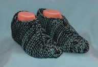 Kapcie męskie handmade druty 40-42