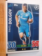 MATCH ATTAX 2015-2016 Pavel Dolgov nr.269 ZENIT PETERSBURG