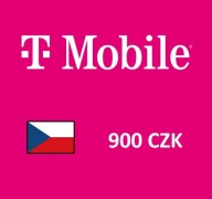 Doładowanie Czechy 900 Kc T-Mobile