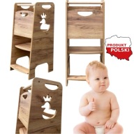 QUACK STEP – POMOCNIK KUCHENNY| KITCHEN HELPER | WOOD STYLE | REGULOWANY