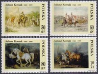 Fi. 3514-3517 xx - MALARSTWO JULUSZA KOSSAKA