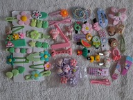 Zestaw Do Włosów Gumki Hello Kitty Spinki Kapibara 65szt B26