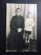 Zdjęcie. Kapłan. Brześć nad Bugiem. Przed 1939 r. Białoruś