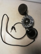 Telefon serwisowy monterski z tarczą - REKWIZYT z PRL-u
