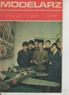 Modelarz 4/1979 parowóz Ty-51, Dar Młodzieży, samochód Fiat X 1/9