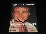 Autograf Oryginalny - Tałaj Marian for.10x15
