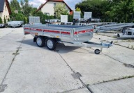 TEMARED TRANSPORTER 30152 R przyczepa 300x150x40cm 2 osiowa resorowana wsz