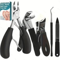 CĄŻKI OBCINACZKI DO GRUBYCH WRASTAJĄCYCH PAZNOKCI ZESTAW 5W1