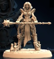 Night Scourge Vampire Lord Wampirzyca Pinup B RPG Druk 3D NSFW