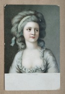 Gräfin Potocka – portret arystokratki | pocztówka obiegowa | zabór pruski