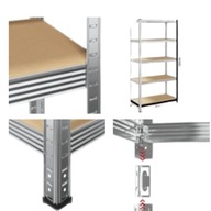 REGAŁ METALOWY OCYNK 180 x 90 x 40 CM max 180 kg NA PÓŁKĘ DO GARAŻU PIWNICY