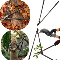 SEKATOR NOŻYCE RĘCZNE TELESKOPOWE REGULOWANE DO DRZEW KRZEWÓW GAŁĘZI