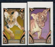 Korea Północna 1982 Znaczki 2242-3B ** zwierzęta tygrys