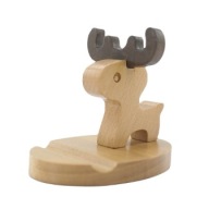 PODSTAWKA DREWNIANA POD TELEFON UCHWYT STOJAK