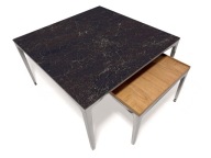 REA stoliki włoski spiek LAMINAM+ fornir dąb stół