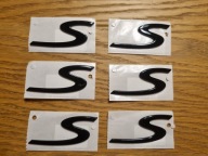 OEM Oryginalna Naklejka Porsche S znaczek emblemat logo Nowy NEW