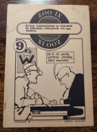 ZOO IX, Andrzej Mleczko, 1981 [AUTOGRAF]