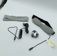 Aroma Season opaska na oczy bawełna szary