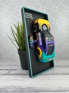 Ramka na LEGO Speed Champions | NASCAR Chevrolet Camaro ZL1 | 76935