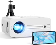 PROJEKTOR 4K LED 5G WIFI BLUETOOTH 5.2 16000 LUMENÓW ZE STATYWEM HDMI USB