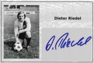 Autograf Dieter Riedel, złoty medal IO 1976, NRD