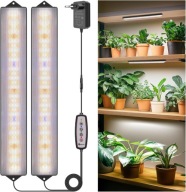 2x Wolezek Lampa LED do uprawy roślin 210 diod LED z automatycznym timerem