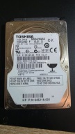 Dysk twardy Toshiba MK6476GSX | HDD2J92 F VL01 S | 640GB SATA 2,5"