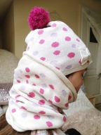 Krystiano komplet zestaw czapka i komin szalik