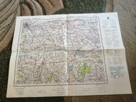 Kutno Bielawy Żychlin Piątek Sobota Strzegocin Domaniewice wojskowa mapa