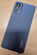 Klapka baterii tylny panel z oczkiem do Oppo Reno 6 5G, czarny