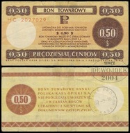 BNV - POLSKA PRL PEWEX 50 Centów 1979 HC 2027029 # B29b # st 3/4