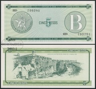 BNB - KUBA 5 Pesos 1985 HD 799541 # emisja B # P FX7 # UNC