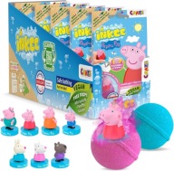 KULE KĄPIELOWE DZIECI 5 SZTUK Z NIESPODZIANKĄ TRUSKAWKOWY RELAKS