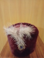 Czapka szlachecka ze sztucznym futrem