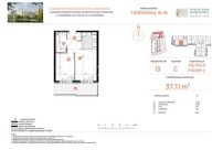 Mieszkanie, Bydgoszcz, 37 m²