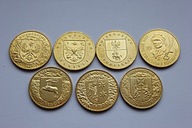Zestaw monet 2 zł GN z 2004 roku - 7 szt