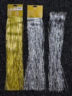 Włosy anielskie srebrne i złote