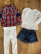 Ubranka r 116 dla dziewczynki