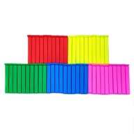 50szt. KLIPSY do ZAMYKANIA torebek opakowań żywności przypraw ZAPINKI kolor