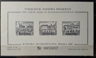 ND Tysiąclecie Państwa Polskiego ** ( 1966 ) numer bloku - 0054323