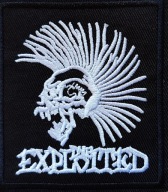 Naszywka EXPLOITED Haftowana Naprasowanka Termo