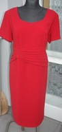 PATRICIA sliczna sukienka czerwona super kroj r 46/48