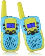 Walkie talkie dla dzieci Leopard niebieski
