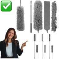 MIOTEŁKA DO KURZU SZCZOTKA ZMIOTKA TELESKOPOWA 4 RÓŻNE WKŁADY | PRZYDASIE
