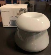 ERIK BAGGER ŚWIECZNIK CUKIERNICA BOMBONIERKA PORCELANA danish design NOWY