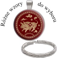 Brelok do kluczy/ka, zawieszka - Azjatyckie Znaki Zodiaku - WZORY DO WYBORU