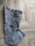 Spodnie męskie 38/32 TTN Blue 2XL miękki elastyczny jeans pas100