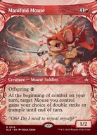 Karta Magic: The Gathering Manifold Mouse BLB *Showcase*