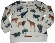 Bluza zwierzątka z H&M r.134/140